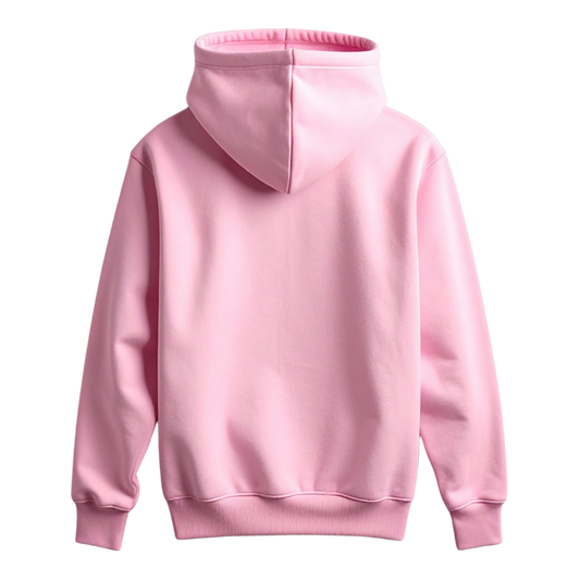 Light Pink Fleece Hoodie