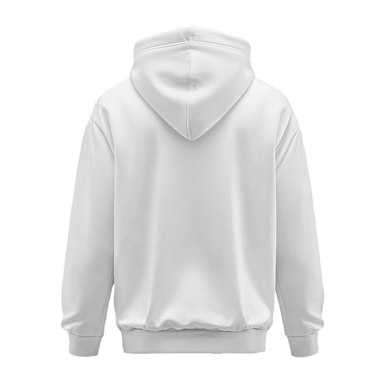 White Fleece Hoodie