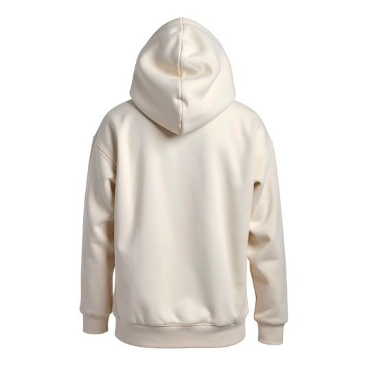Biege Fleece Hoodie