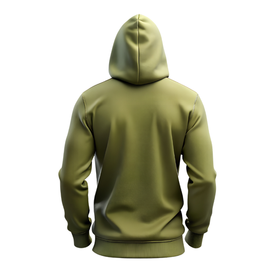 Olive Fleece Hoodie