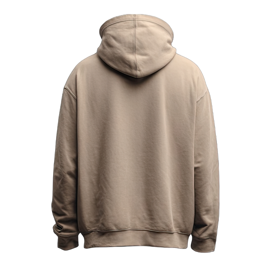 Khaki Fleece Hoodie