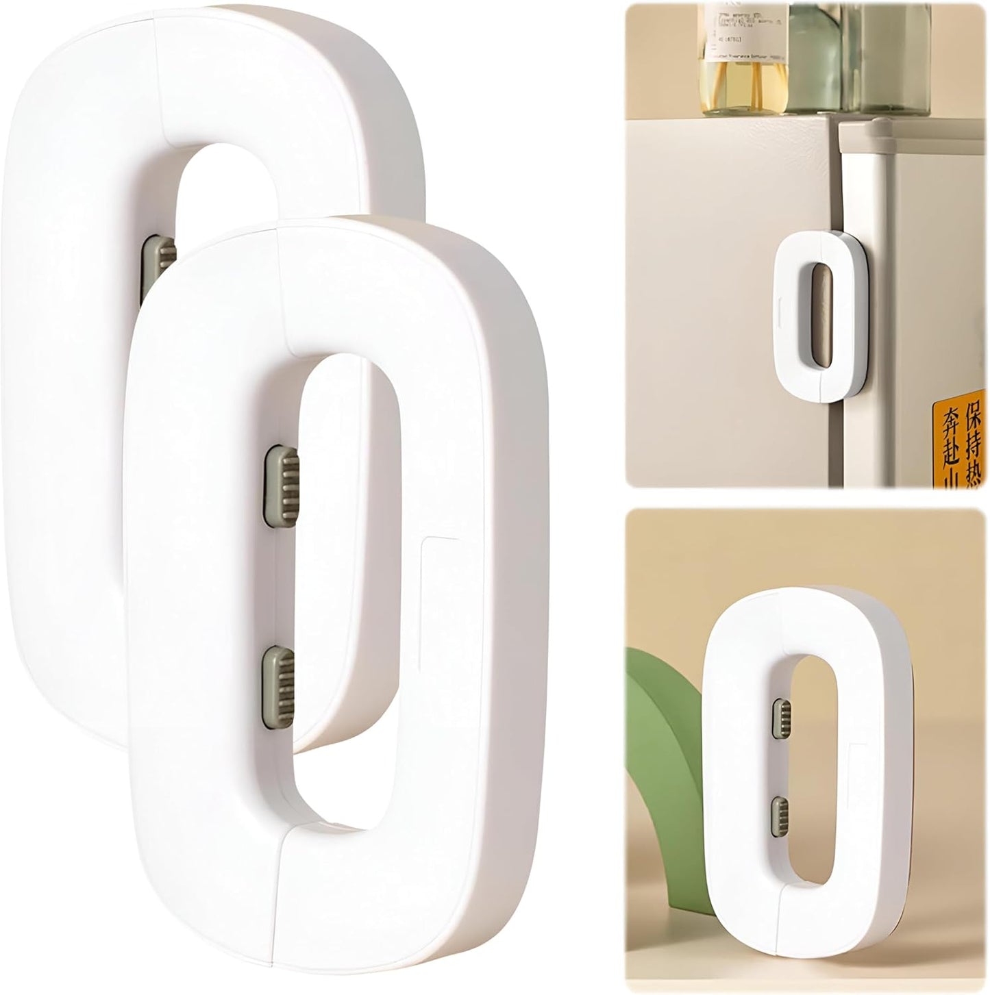 Self-Adhesive Fridge Lock Latch System