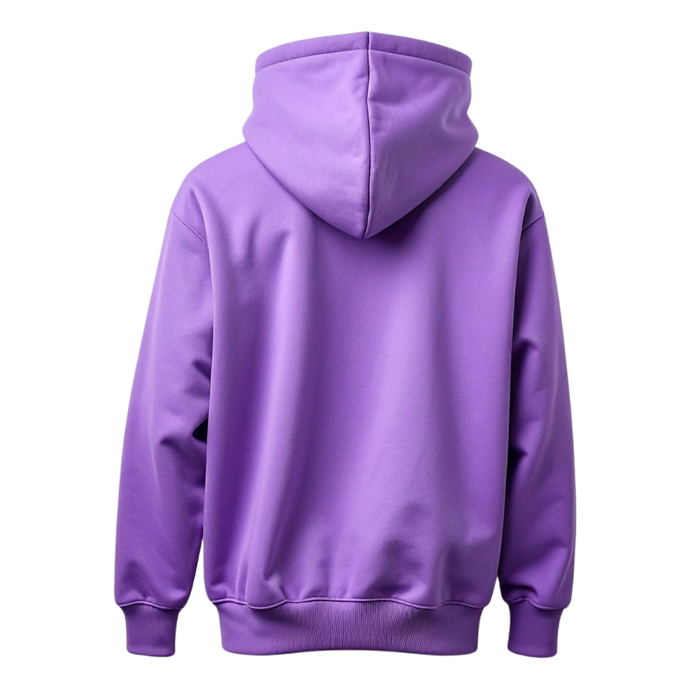 Light Purple Fleece Hoodie