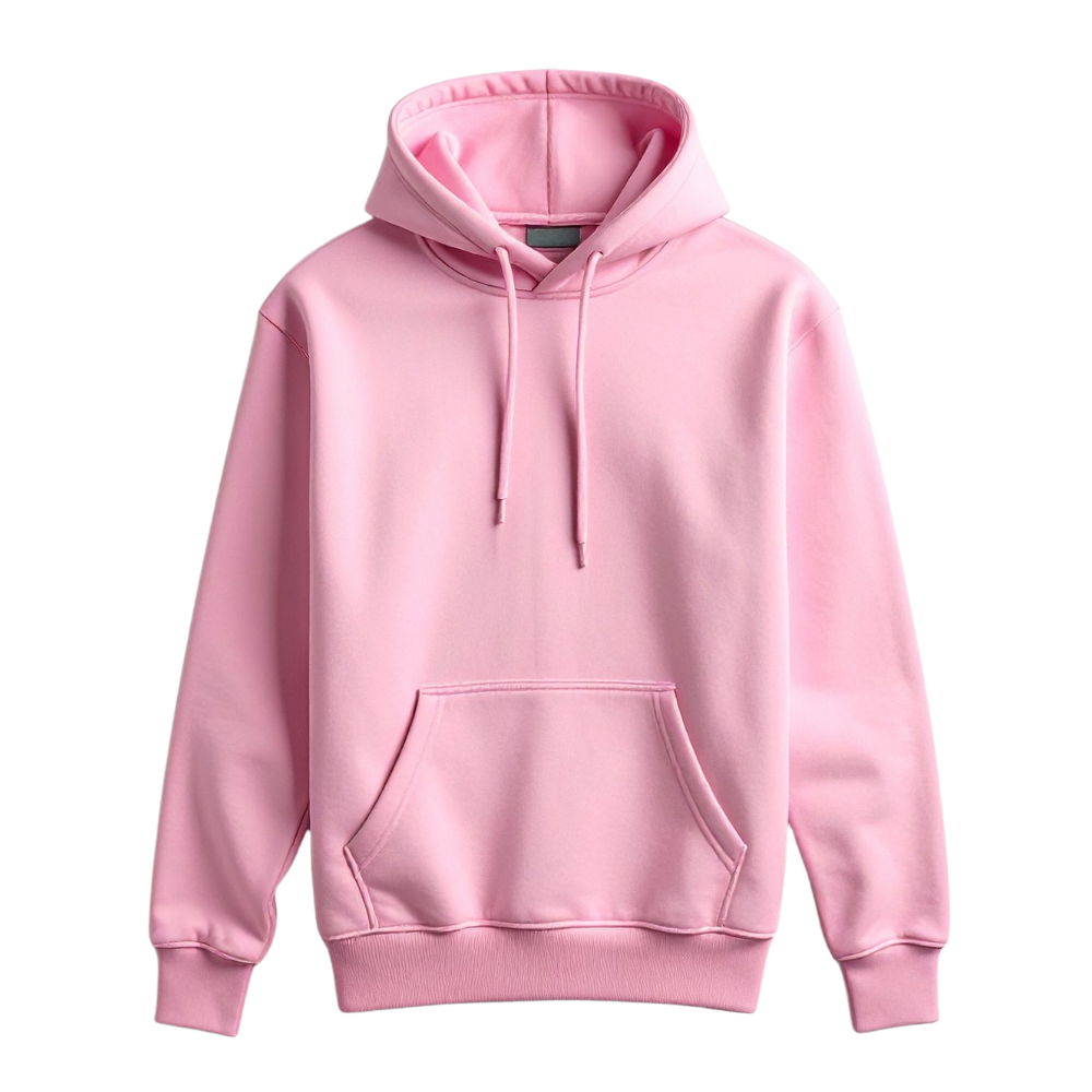 Light Pink Fleece Hoodie