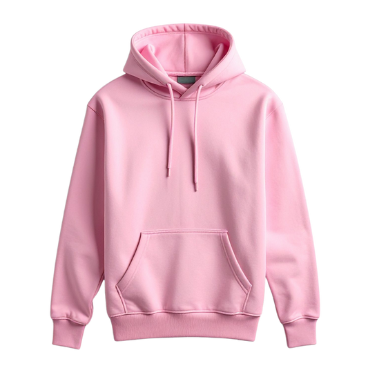 Light Pink Fleece Hoodie