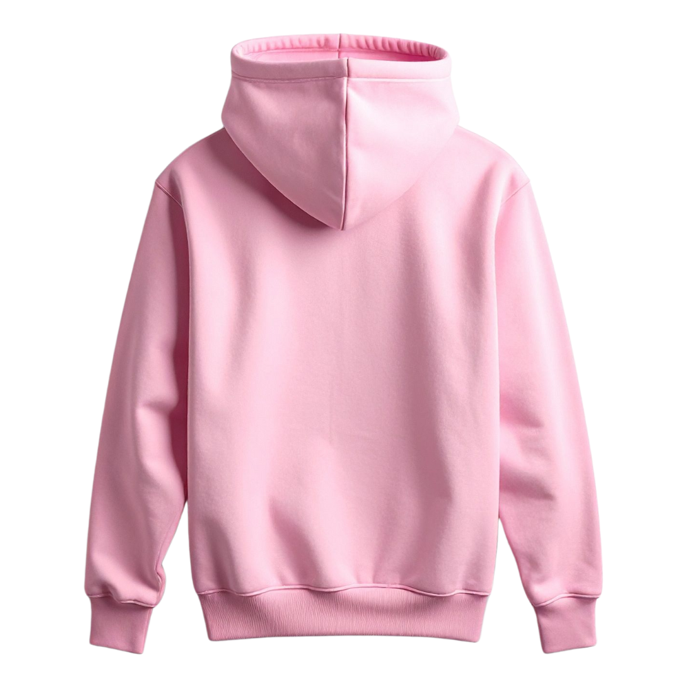Light Pink Fleece Hoodie