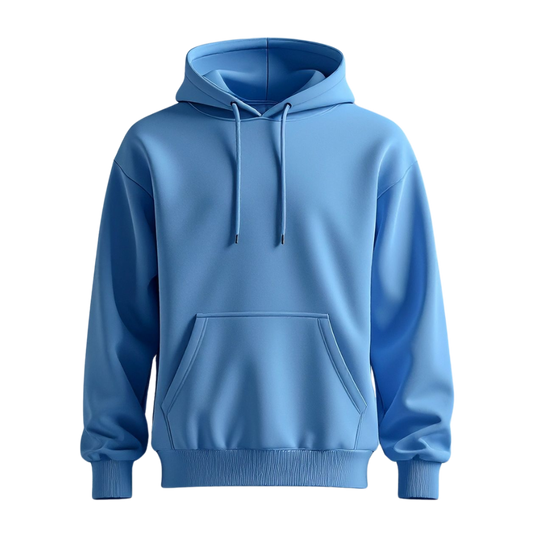 Sky Blue Fleece Hoodie