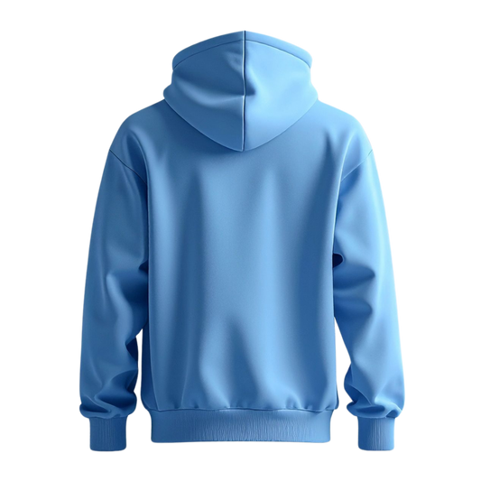 Sky Blue Fleece Hoodie