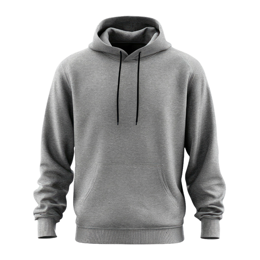 Grey Fleece Hoodie