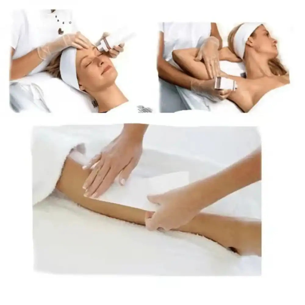 3 in 1 Depilatory Wax Heater Machine, Roller and Strips