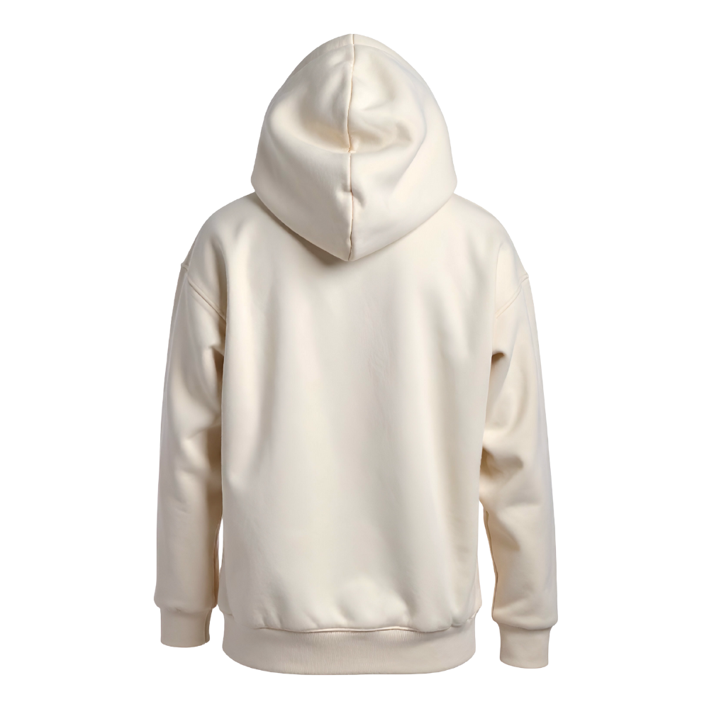 Biege Fleece Hoodie