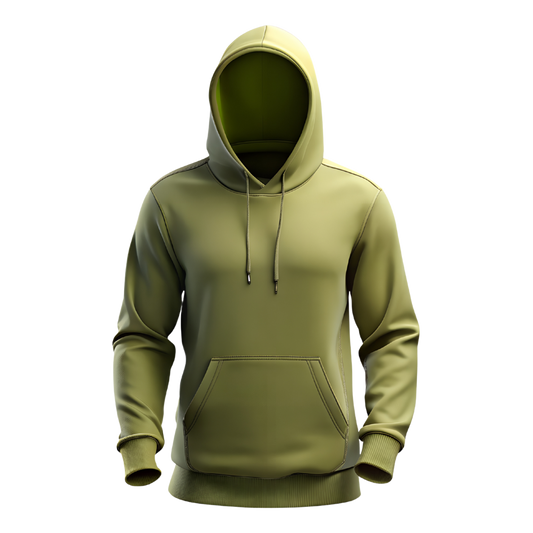 Olive Fleece Hoodie