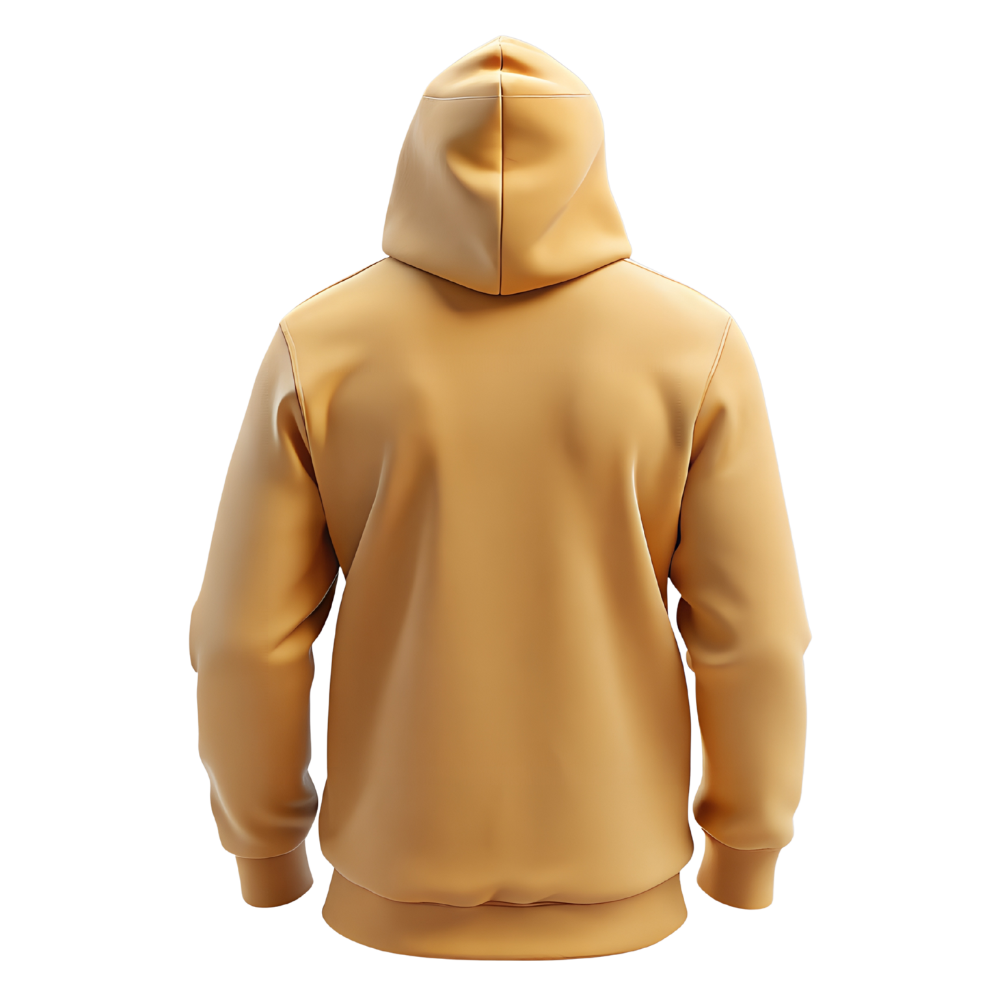 Light Yellow Fleece Hoodie