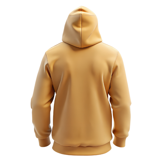 Light Yellow Fleece Hoodie