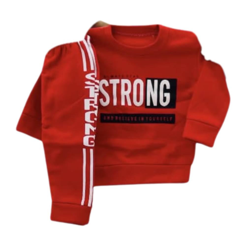 Strong Statement Red Sweatshirt
