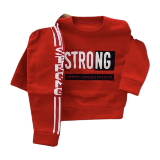 Strong Statement Red Sweatshirt