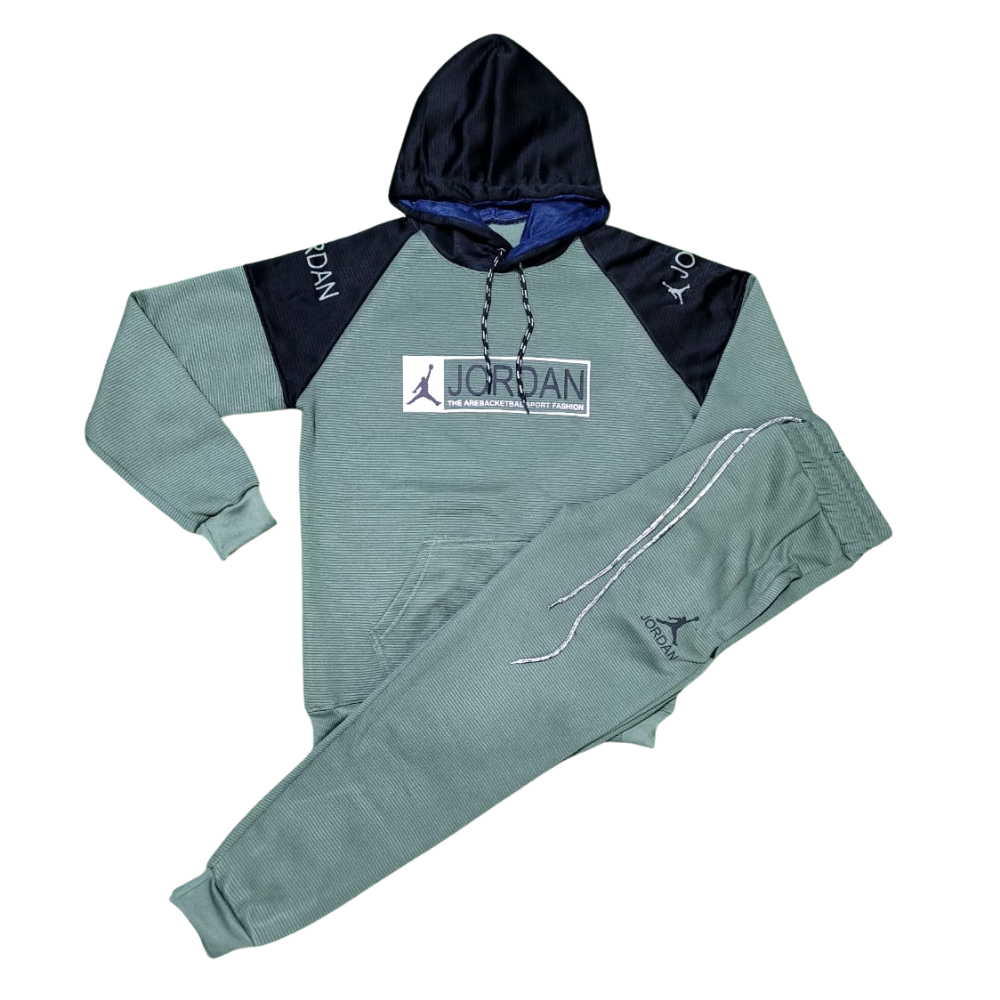 Kids Hooded Tracksuit Set
