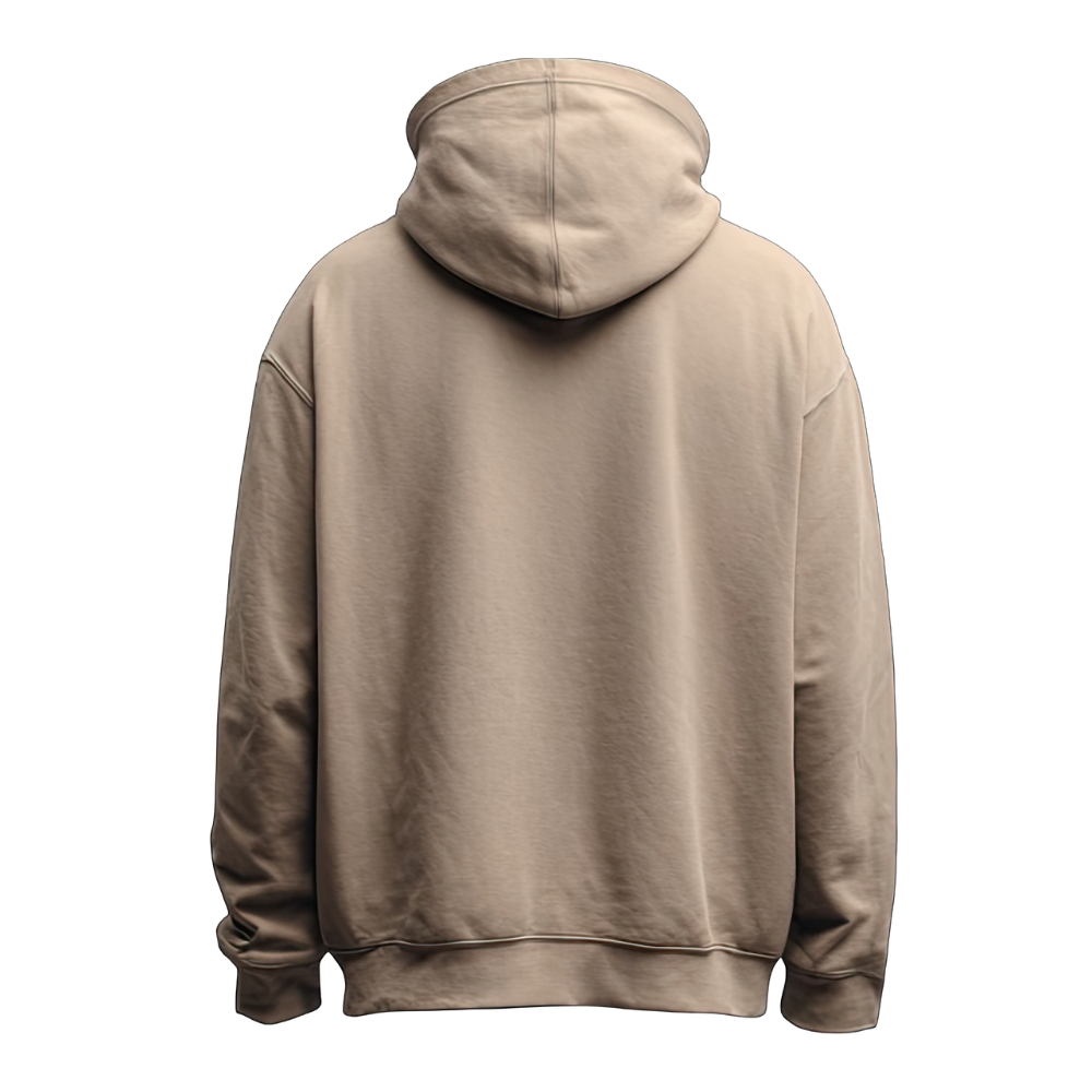 Khaki Fleece Hoodie