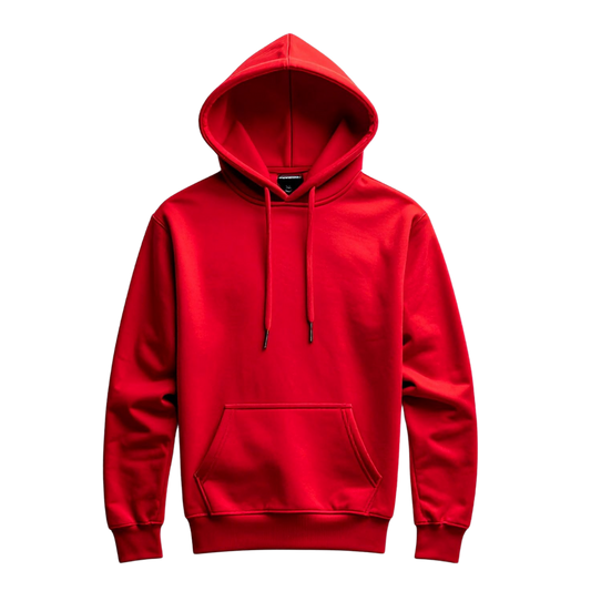 Red Fleece Hoodie