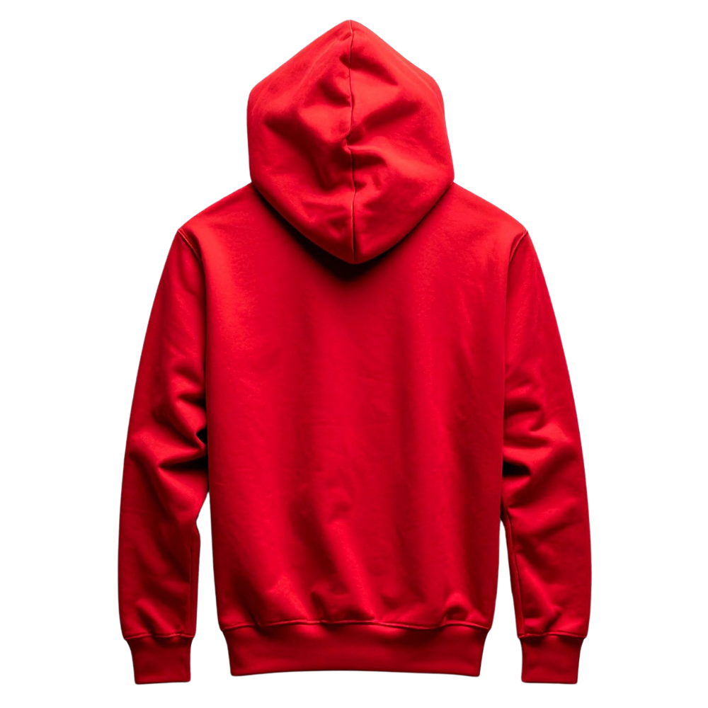 Red Fleece Hoodie