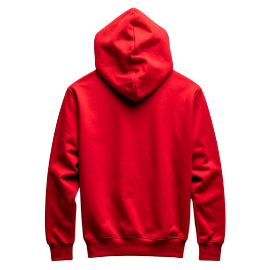 Red Fleece Hoodie