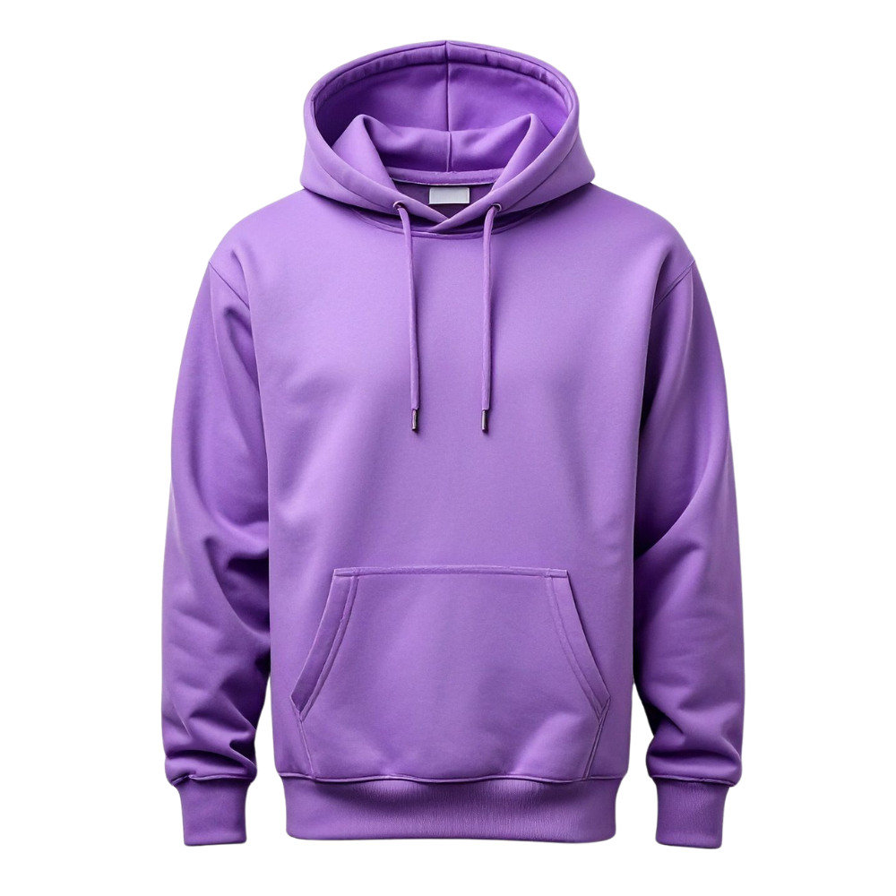 Light Purple Fleece Hoodie