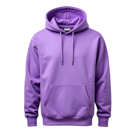 Light Purple Fleece Hoodie