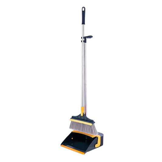 Attachable Broom with dustpan cleaning product